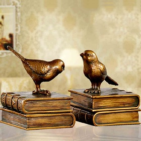 雅尊家居家装品牌之小鸟书房装饰品