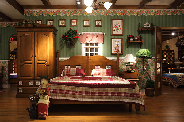 实木环保儿童衣柜