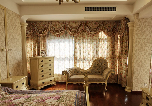 不同空间挑选窗帘的原则