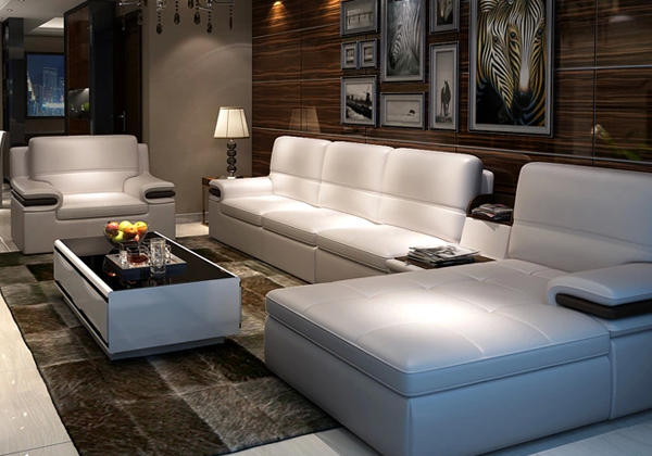 转角沙发与客厅的搭配设计