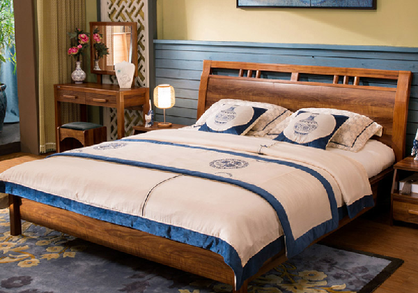 林氏木业中式实木床款式