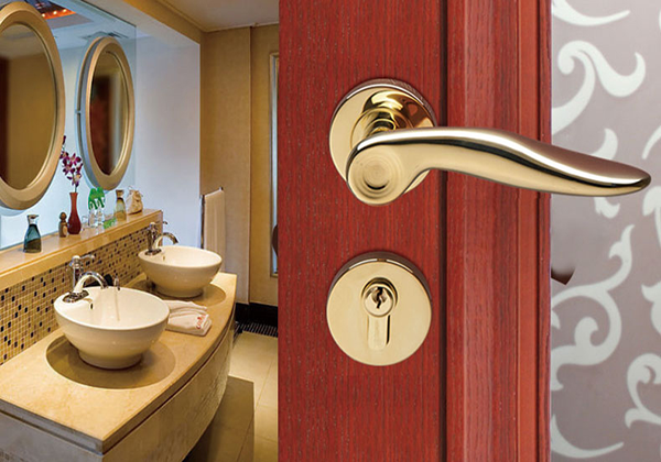 TATA木门门锁拉手奢华风