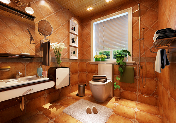 卫浴空间的美式188金宝搏备用网址风格