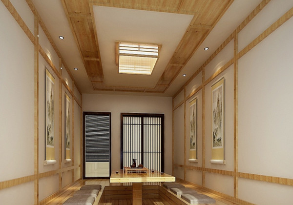 日式榻榻米生态木吊顶安装说明