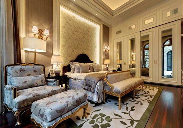 奢华精致法式卧房188金宝搏备用网址设计