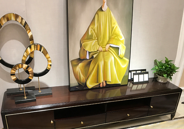 美式复古设计的电视机柜