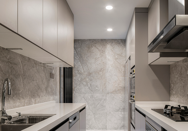 大理石的铺设为居室锦上添花