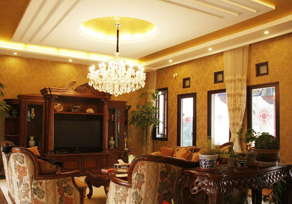 跌级吊顶的层级结构