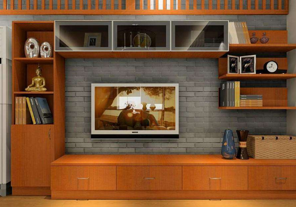 电视机柜收纳设计