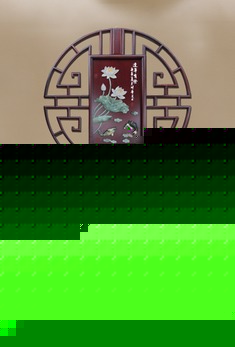 立体花卉雕刻墙画