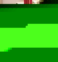 环保清漆实木双人床