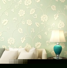 欧式田园无纺布墙纸