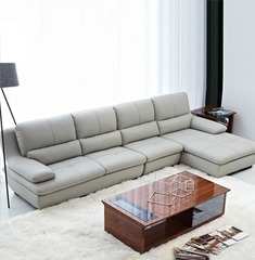 青灰色现代简约沙发