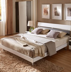 百搭经济型组装板式床