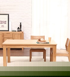 欧式原木餐桌椅组合