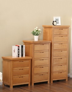 欧式全实木五斗柜