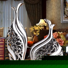 电视柜镂空摆件