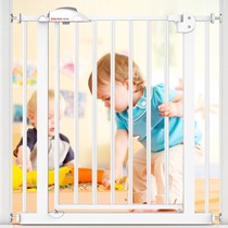 BabySafe白色楼梯防护门栏,防坠落儿童安全门,货号: XY-008