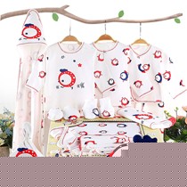 彩婴房卡通纯棉新生儿衣物用品,夏季婴儿衣物礼盒,型号: CYF1033
