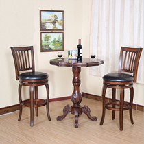 格澜帝尔实木美式乡村吧台,简约时尚个性家居餐厅吧台,货号 HR322/HR323/HR137