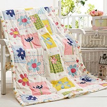 喜兹花卉图案单人儿童被,棉质斜纹空调午睡被子,货号XZ1201009S