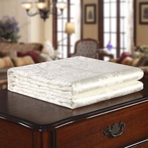 提花工艺丝棉被套,可水洗吸湿透气被子,艾丝达纯色被套SZBT01001