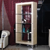 美柔洁多功能新古典边柜,植物花卉柔软高档皮革角柜,货号 jtg088