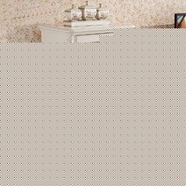 和购实木小酒柜,韩式田园单门玻璃角柜,白色储物装饰柜HG082精致雕花