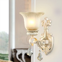 慕庭欧式镂空雕花床头LED壁灯,BD系列树脂玻璃水晶烤漆灯具