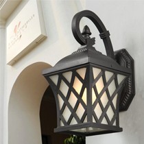 花园别墅牌欧式复古壁灯,HY9158DN型防水户外灯,环保无铅压铸工艺