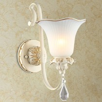 田园壁灯复合树脂烤漆雕花制作,欧塞洛斯玻璃过道壁灯,简约装饰灯具
