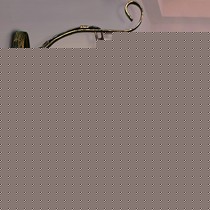 波西米亚地中海壁灯,彩色玻璃铁艺壁灯,7795-1型做旧铜色壁灯