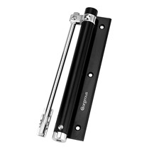 哥爵士哑黑微型门控配件,铝合金酒店门闭门器,彩色美观装饰五金件