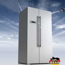 西门子独立式电冰箱,德国轻奢对开门冰箱,超大冷冻力钻石银家用电器