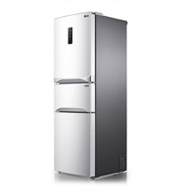 白色三门电冰箱,智能诊断立式冰箱,LG宽幅变温室冰箱GR-D30PJPL