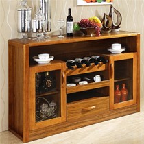 百方家具多功能现代中式餐边柜,全实木打造多款式奢华品质餐边柜