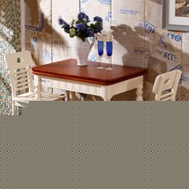 德邦尚品地中海餐桌椅,实木餐桌可折叠多功能类型,型号: AS(1ZZB#ju)