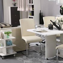 CUHOK/可好家具皮艺餐椅,金属靠背椅,无扶手餐椅型号: KH8001