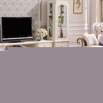 拉菲曼尼FK104欧式实木茶几柜,象牙白色泽华丽优雅,美观大方