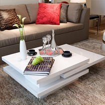 一米爱现代简约茶几,创意个性旋转茶桌,型号: L-134钢琴烤漆茶几