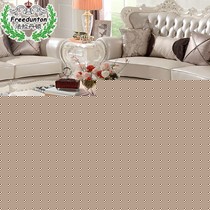 欧式皇室风格长茶几,客厅法拉丹顿人造板茶桌,手工贴银箔茶几K30