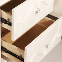 海蒂诗五金黑色冷轧钢抽屉轨道,50CM静音滚珠设计,三层抛光电镀永不生锈