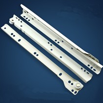 固特加厚滑轮2节导轨抽屉底托,现代简约品质生活静音滑轨底托