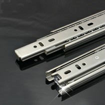 嘉庞滚珠三节静音滑轨,侧面安装25cm抽屉轨道,不锈钢材质有效防锈