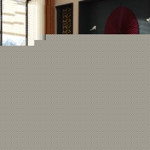 雅依格经典白蜡木材质实木床,皮质乌金木色大床,型号LS8002