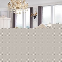 罗布诗欧式双人床,纯天然真皮实木田园床,浪漫法式风情,型号8802