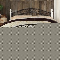 三喜隆KF003精致韩式田园实木床,铁艺耐用白色烤漆工艺睡床,承重超厚结实床