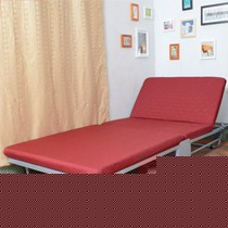 OE牌可折叠海绵床,2107B型铁合金单人床,五档可自由调节背板设计