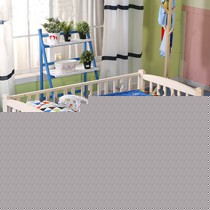 香世源家具幼儿单人床,带护栏实木儿童床, XSY-ETC型号宜家小床