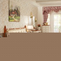 美式乡村高箱储物床,型号: BE6A1.8米简约气动床,卡伊莲两用床头双人床